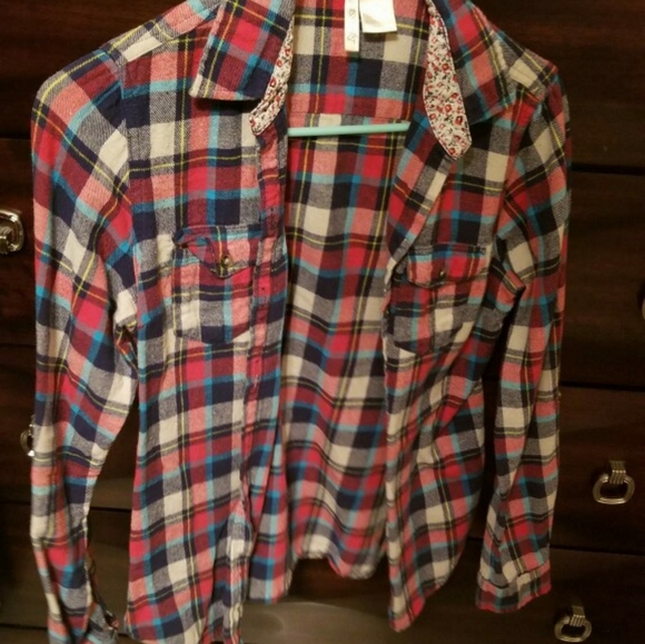 Passport Tops - Long sleeve flannel